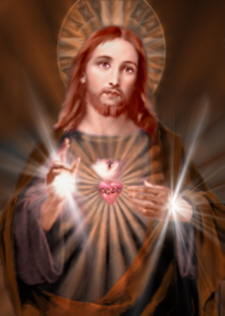Sacred Heart of Jesus brown